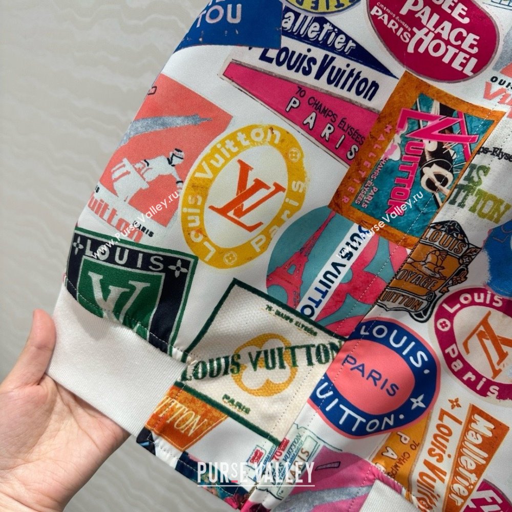 Louis Vuitton Travel Patch Print Jacket LV050705 2025 (Q-25050705)