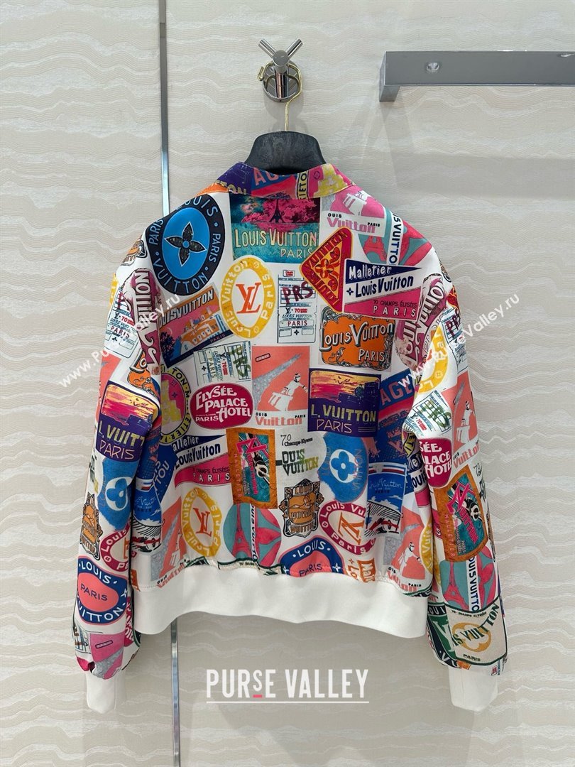 Louis Vuitton Travel Patch Print Jacket LV050705 2025 (Q-25050705)