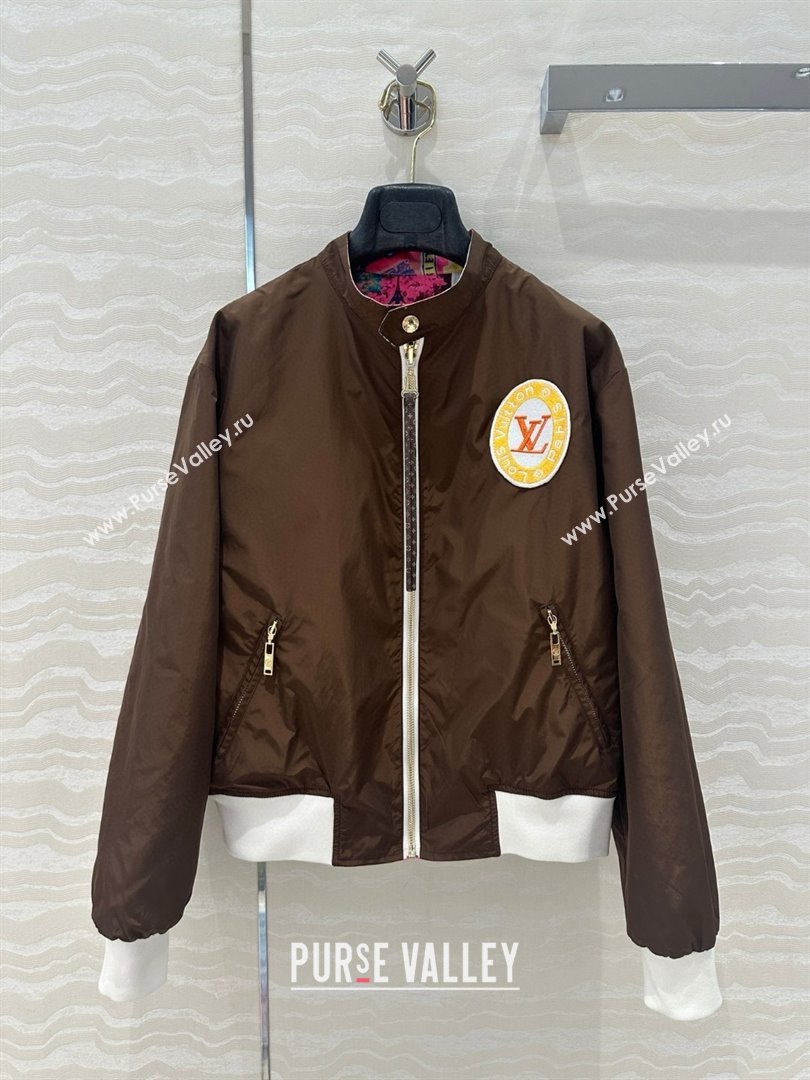 Louis Vuitton Travel Patch Print Jacket LV050705 2025 (Q-25050705)