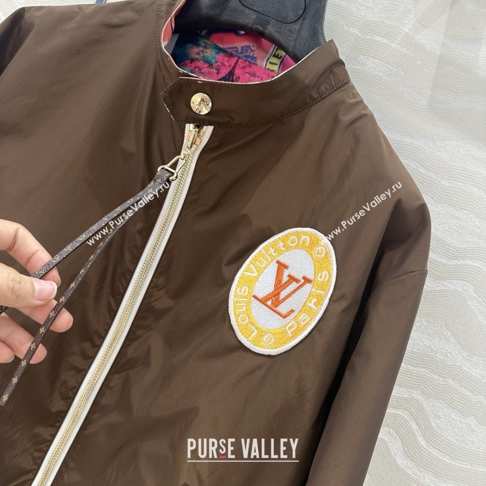 Louis Vuitton Travel Patch Print Jacket LV050705 2025 (Q-25050705)
