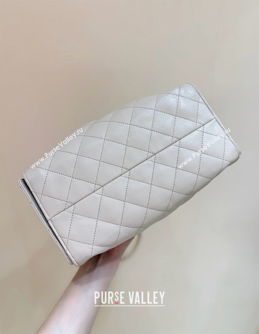 Chanel 25 Small Handbag in Grained Calfskin AS5293 Beige Spring-Summer 2025 Top Quality (SHUNY-25050615)