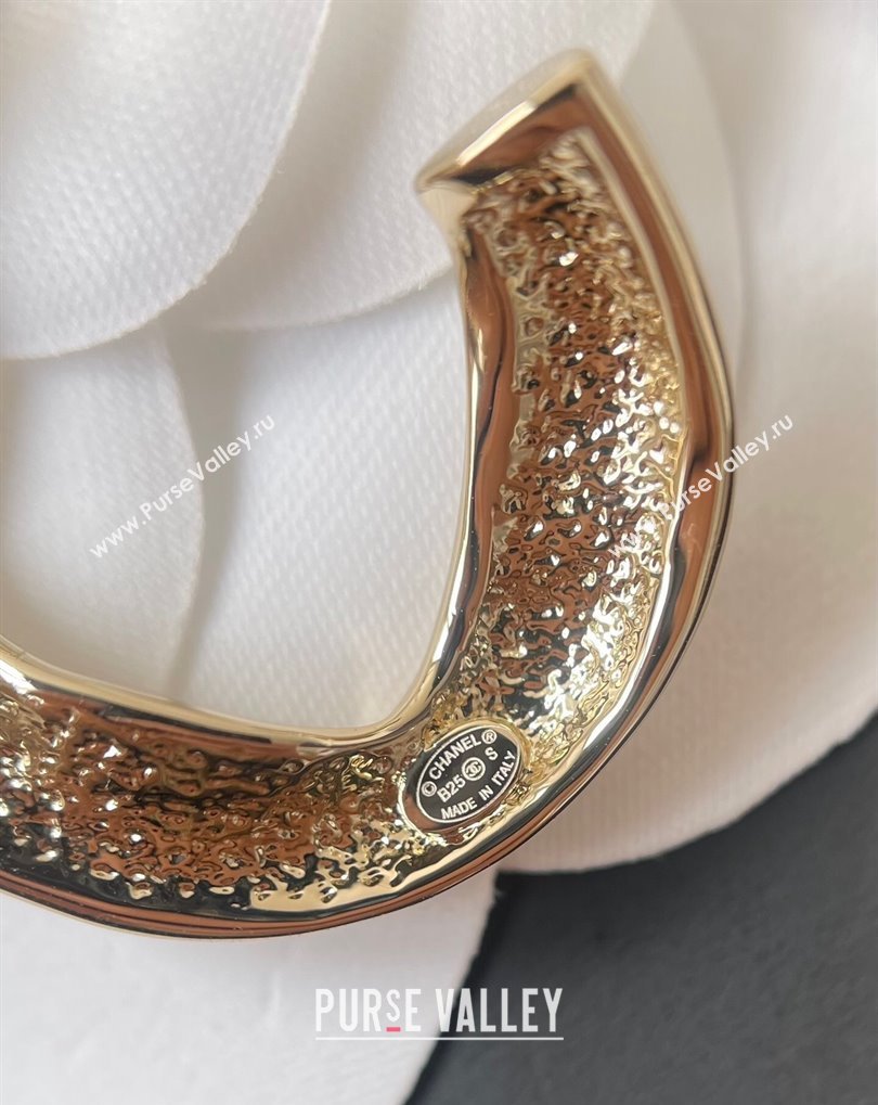 Chanel Hoop Earrings Gold-Tone 2025 0509 (YF-250509063)
