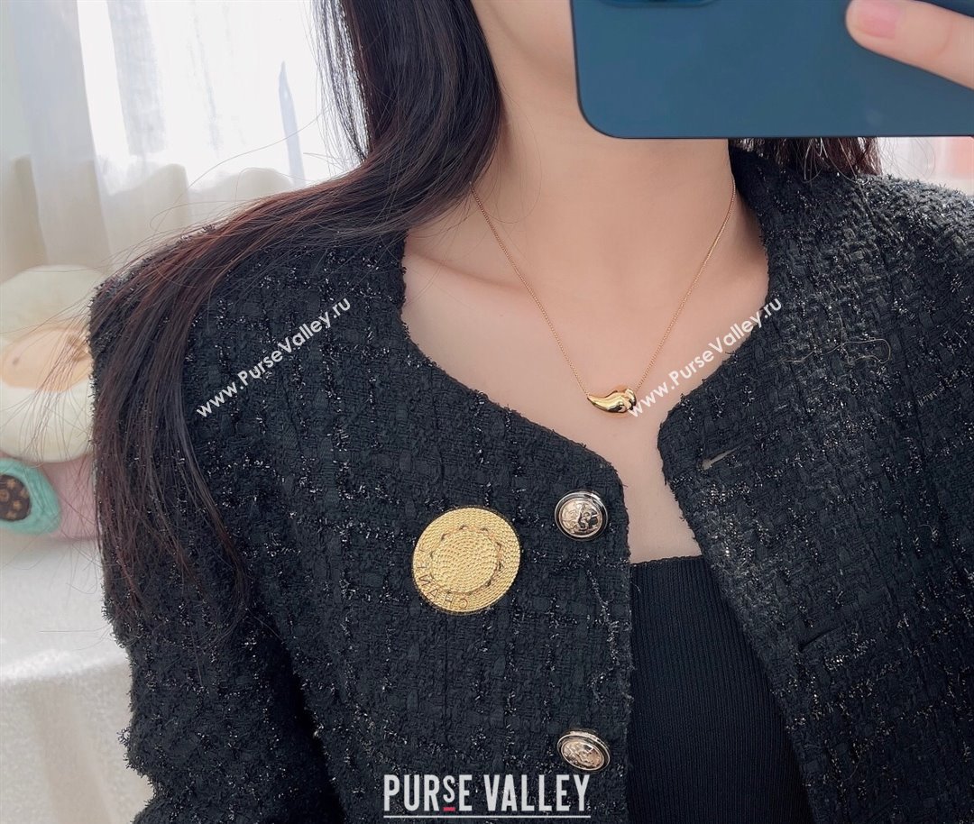 Chanel Hat-shaped Brooch Gold 2025 0509 (YF-250509076)