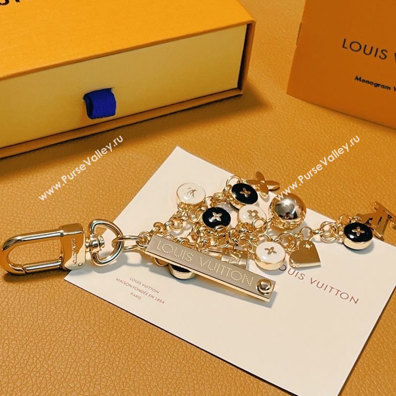 Louis Vuitton Chain Bag Charm Black/White 2025 LV050901 (YF-250509004)