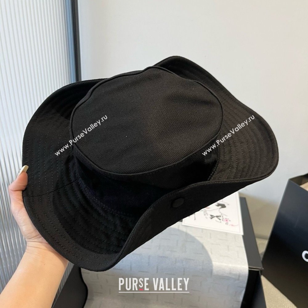 Miu Miu Denim Hat M050902 Black 2025 (A-25050902)