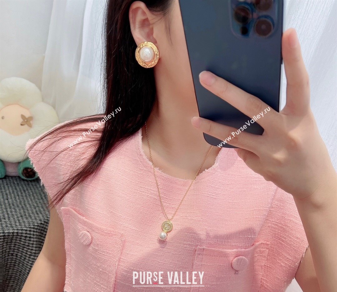 Saint Laurent Pearl Earrings 2025 0509 (YF-250509115)