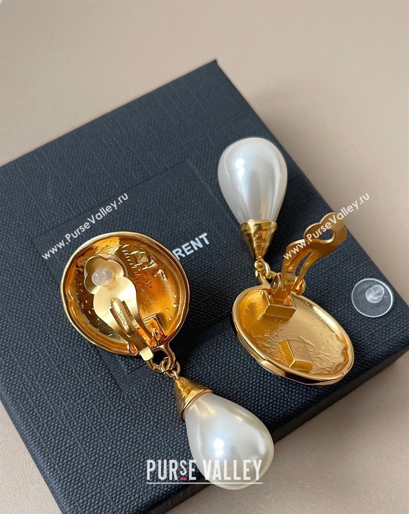 Saint Laurent Pearl Earrings 2025 0508 (YF-250509116)