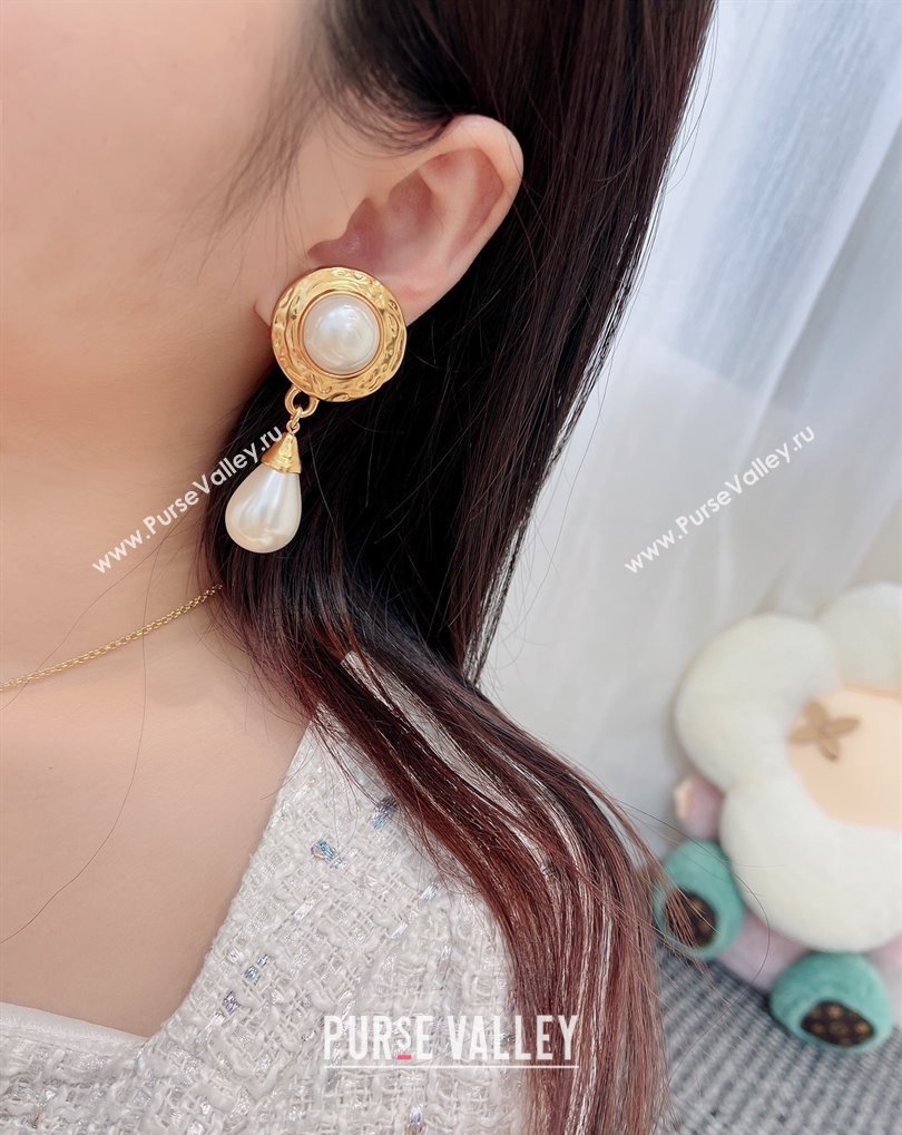 Saint Laurent Pearl Earrings 2025 0508 (YF-250509116)
