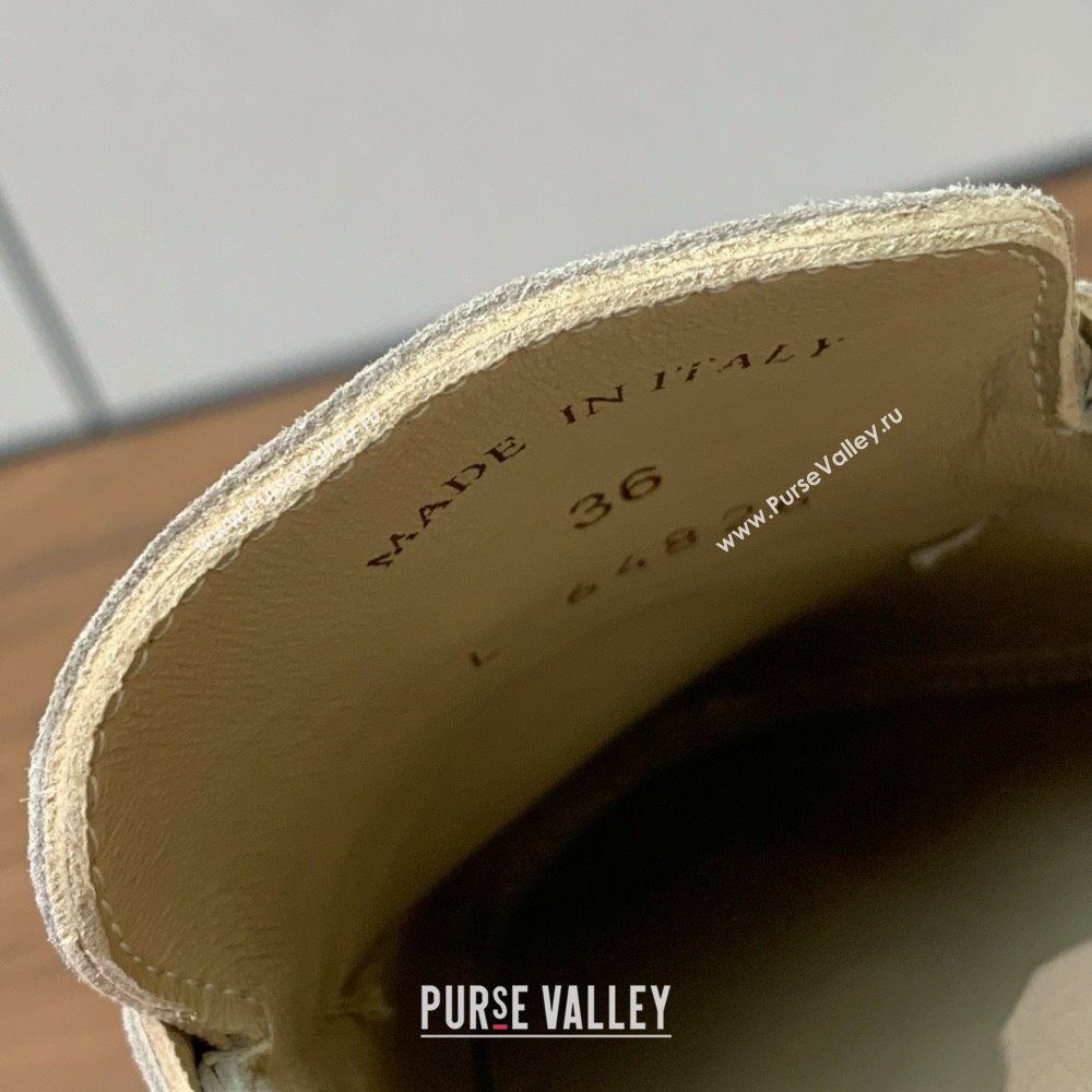 Loro Piana Charms Walk Babouche Loafer in Suede LP060507 Khaki 2025 (HH-25060507)