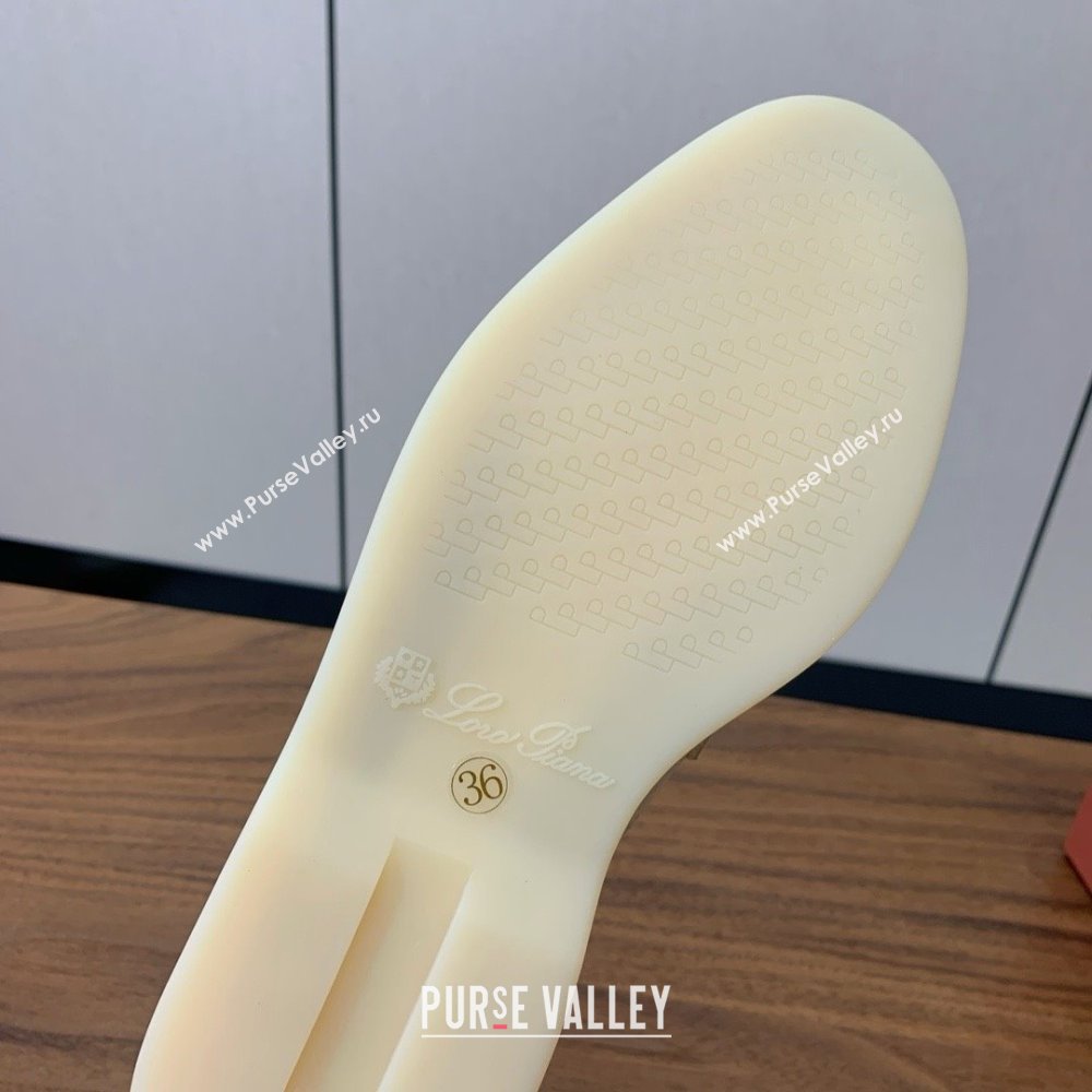 Loro Piana Charms Walk Babouche Loafer in Suede LP060507 Khaki 2025 (HH-25060507)