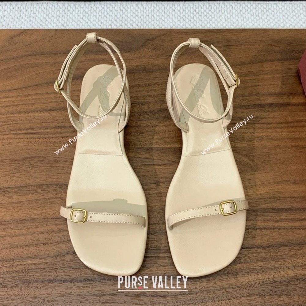 Loro Piana Lambskin Sandal in LP6602 Beige 2025 (HH-25060602)