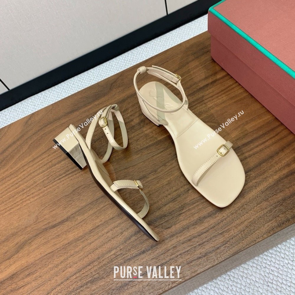 Loro Piana Lambskin Sandal in LP6602 Beige 2025 (HH-25060602)