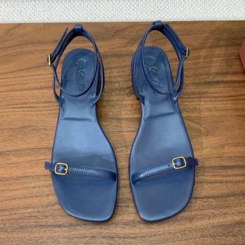 Loro Piana Lambskin Sandal in LP6603 Blue 2025 (HH-25060603)