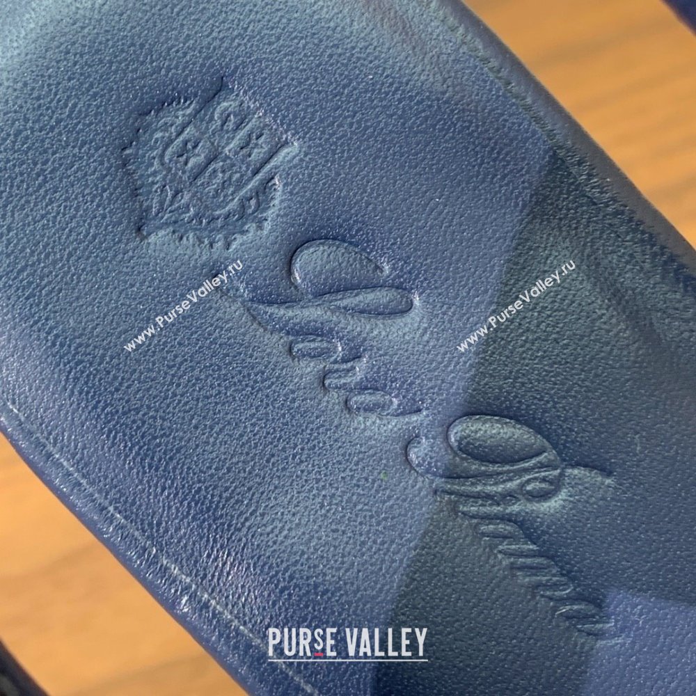Loro Piana Lambskin Sandal in LP6603 Blue 2025 (HH-25060603)