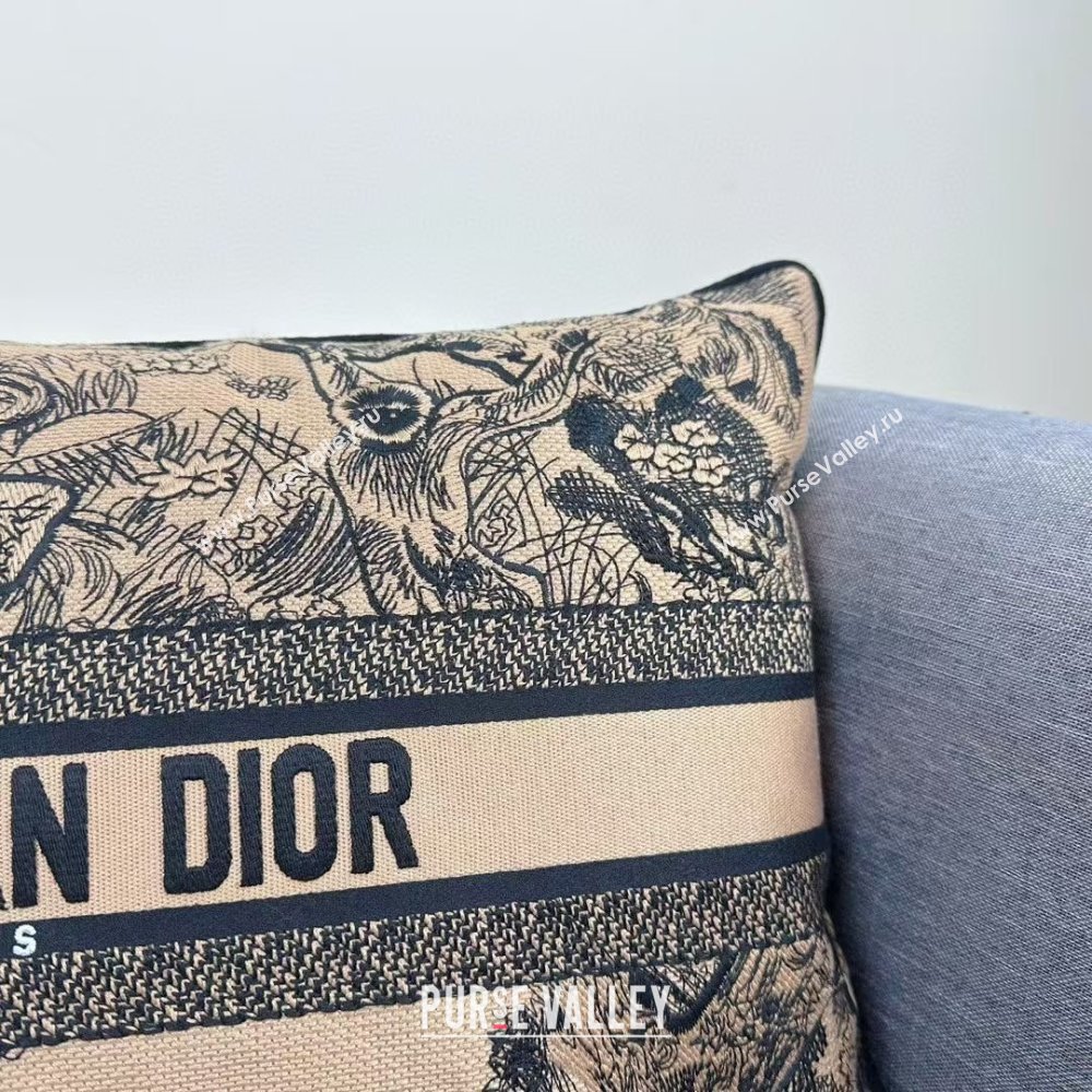 Dior Embroidered Cotton Rectangular Pillow 30x50cm D060704 2025 (ASL-25060704)
