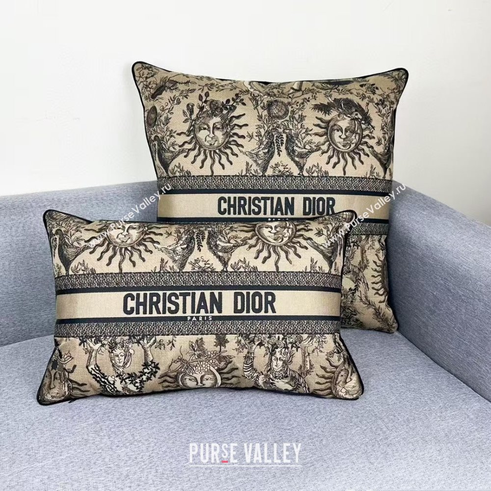 Dior Embroidered Cotton Pillow D060707 2025 (ASL-25060707)
