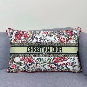 Dior Embroidered Cotton Rectangular Pillow 30x50cm D060701 2025 (ASL-25060702)