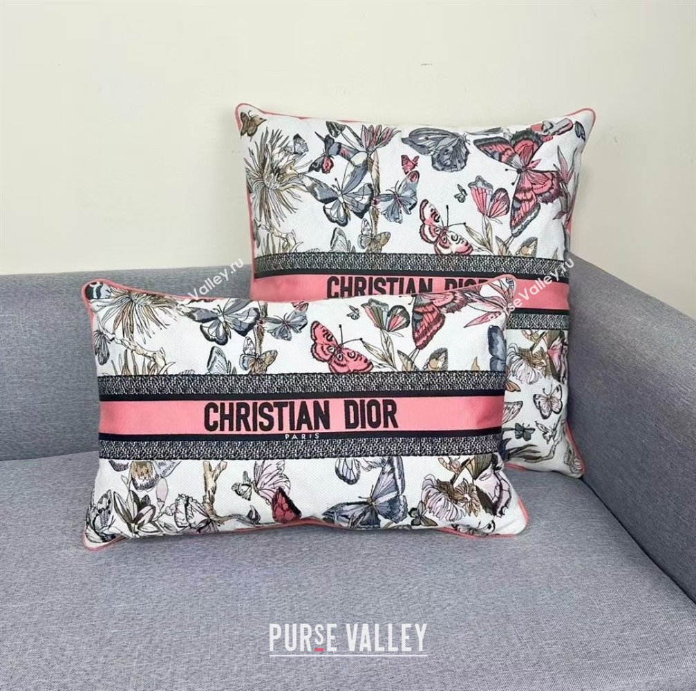 Dior Embroidered Cotton Rectangular Pillow 30x50cm D060711 2025 (ASL-25060711)