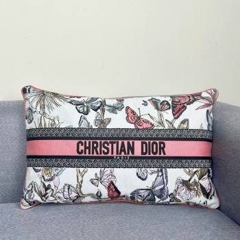 Dior Embroidered Cotton Rectangular Pillow 30x50cm D060711 2025 (ASL-25060711)