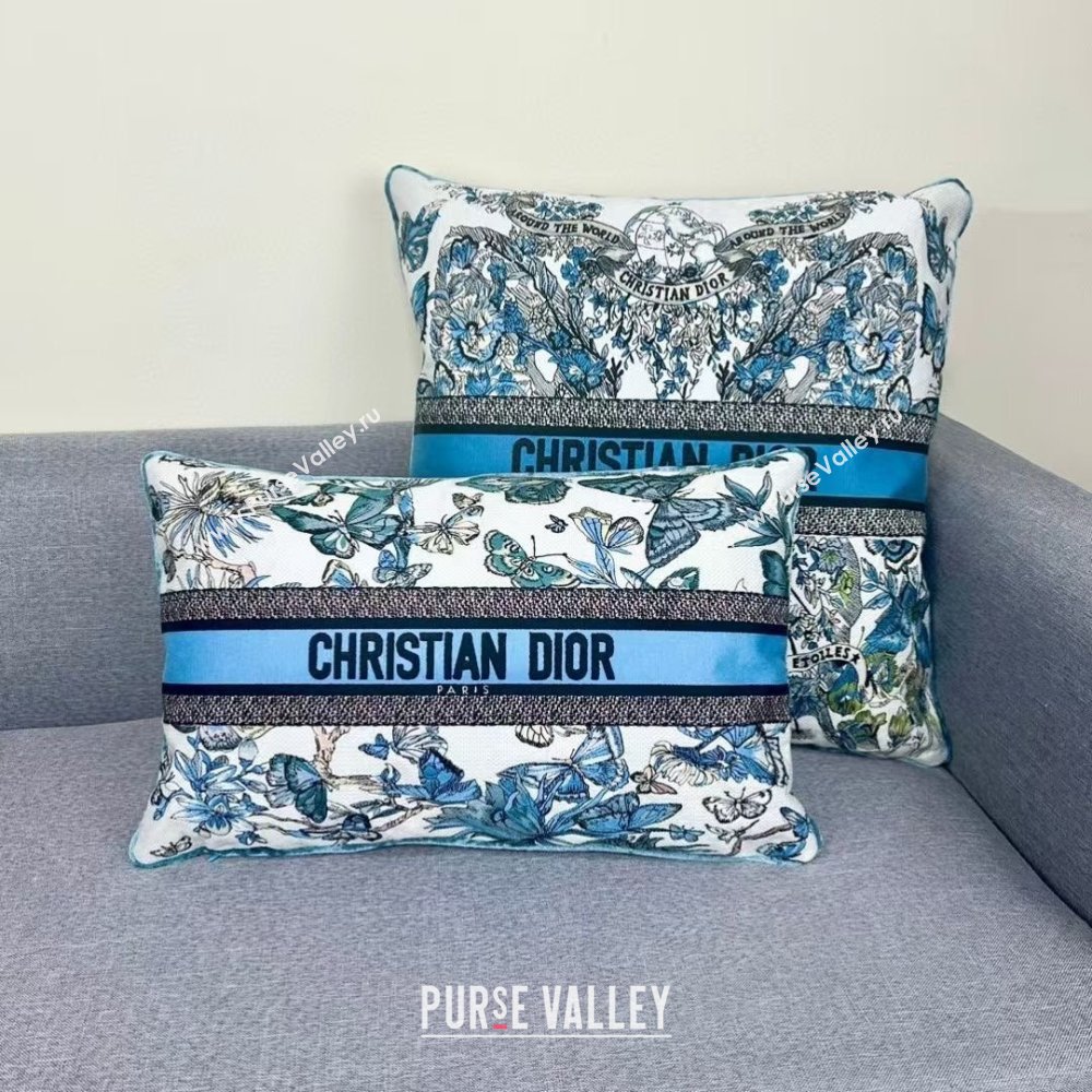 Dior Embroidered Cotton Rectangular Pillow 30x50cm D060713 2025 (ASL-25060713)