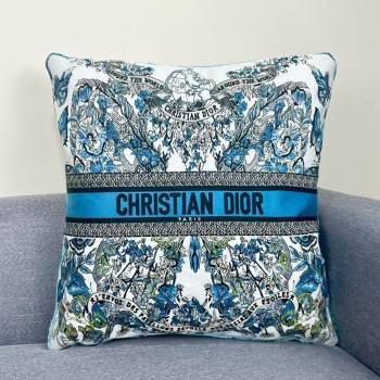 Dior Embroidered Cotton Square Pillow 50x50cm D060713 2025 (ASL-25060714)
