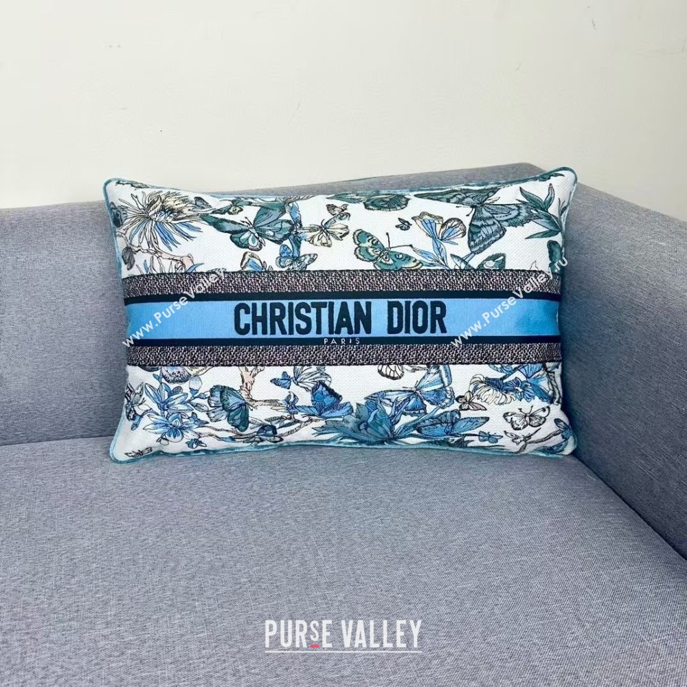 Dior Embroidered Cotton Rectangular Pillow 30x50cm D060713 2025 (ASL-25060713)