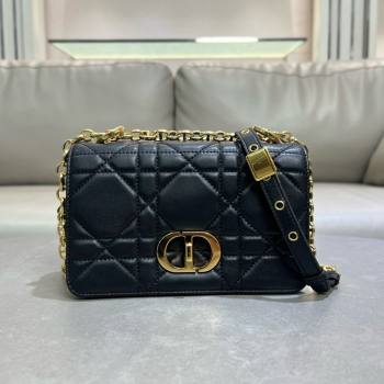 Dior Small Soft Dior Caro Bag in Macrocannage Lambskin Black 2025 M9252 (XXG-25061004)