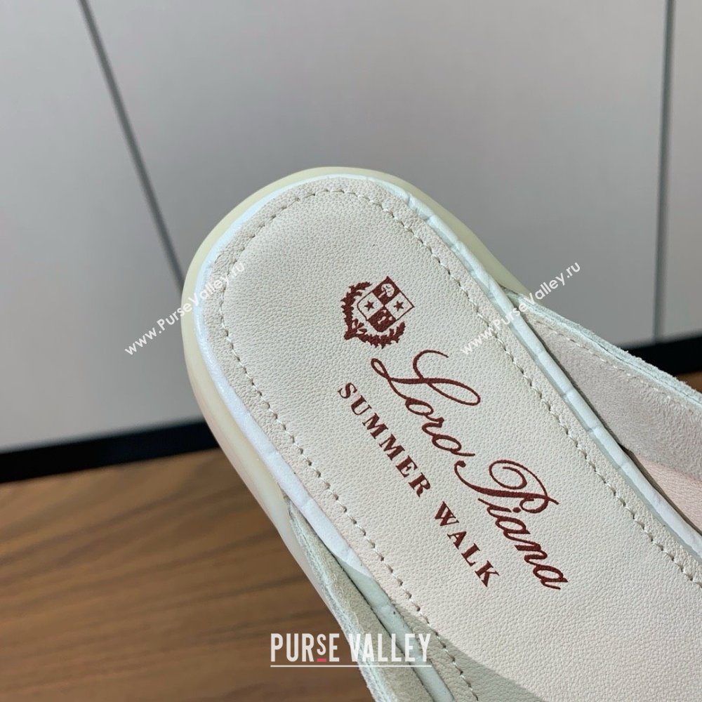 Loro Piana Charms Walk Babouche Loafer in Suede LP061917 Apricot 2025 (HH-25061917)