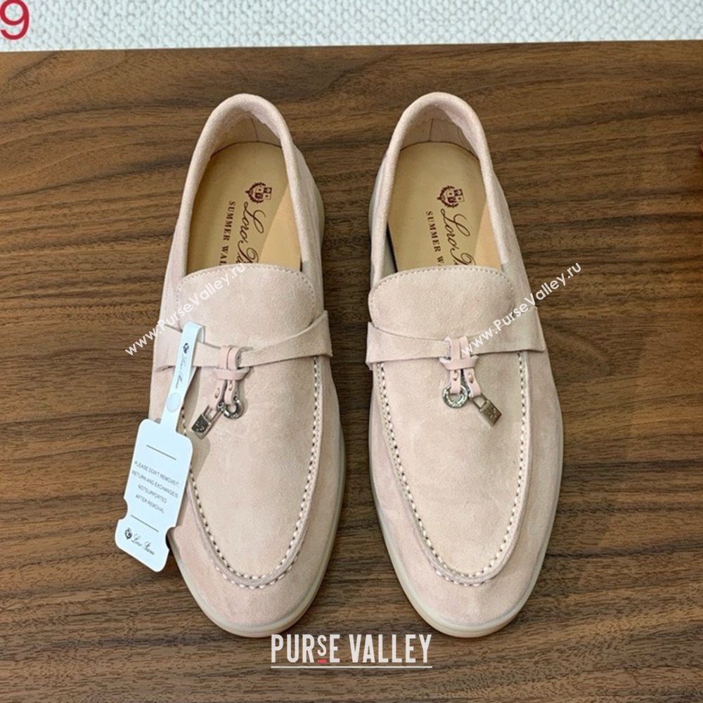 Loro Piana Summer Charms Walk Loafer in Suede LP61821 Beige 2025 (HH-25061821)