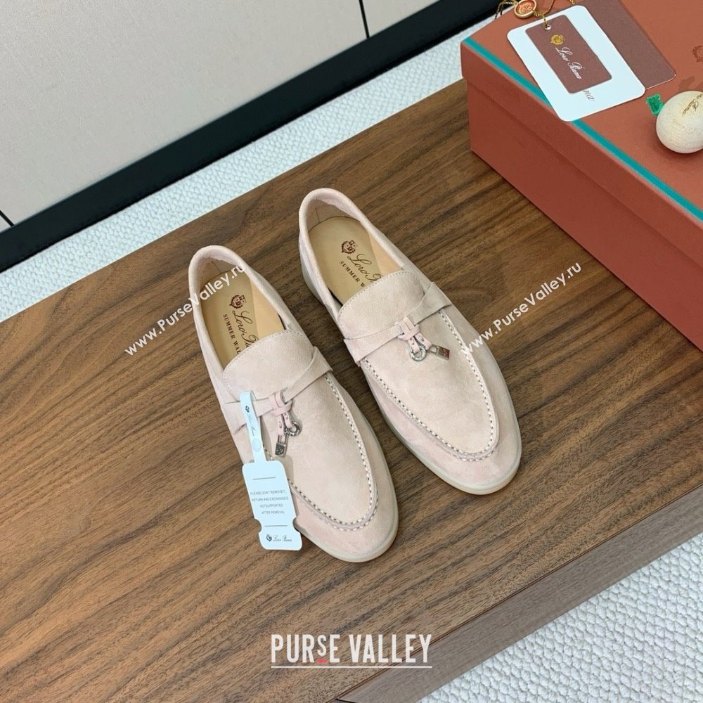 Loro Piana Summer Charms Walk Loafer in Suede LP61821 Beige 2025 (HH-25061821)