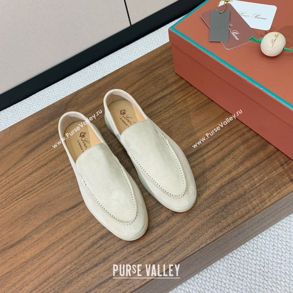 Loro Piana Summer Walk Loafer in Suede LP61830 Apricot 2025 (HH-25061830)