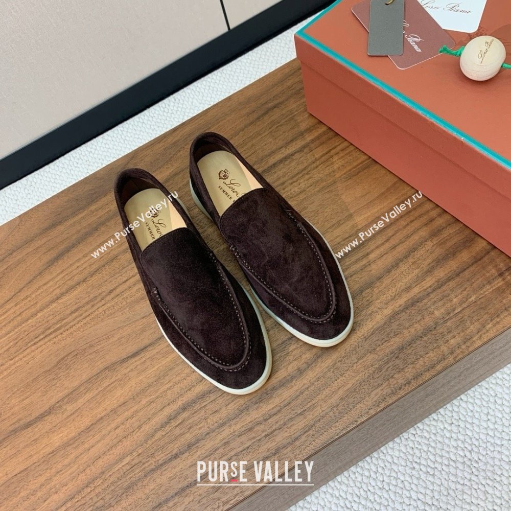 Loro Piana Summer Walk Loafer in Suede LP61901 Coffee 2025 (HH-25061901)