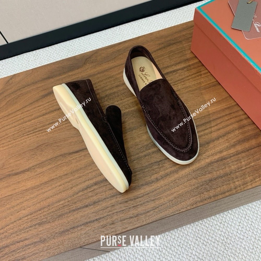 Loro Piana Summer Walk Loafer in Suede LP61901 Coffee 2025 (HH-25061901)