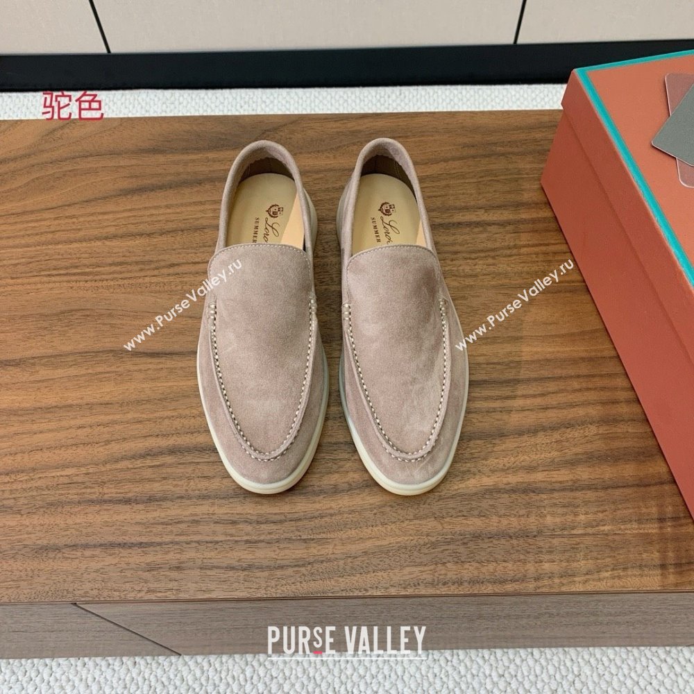 Loro Piana Summer Walk Loafer in Suede LP61902 Camel 2025 (HH-25061902)