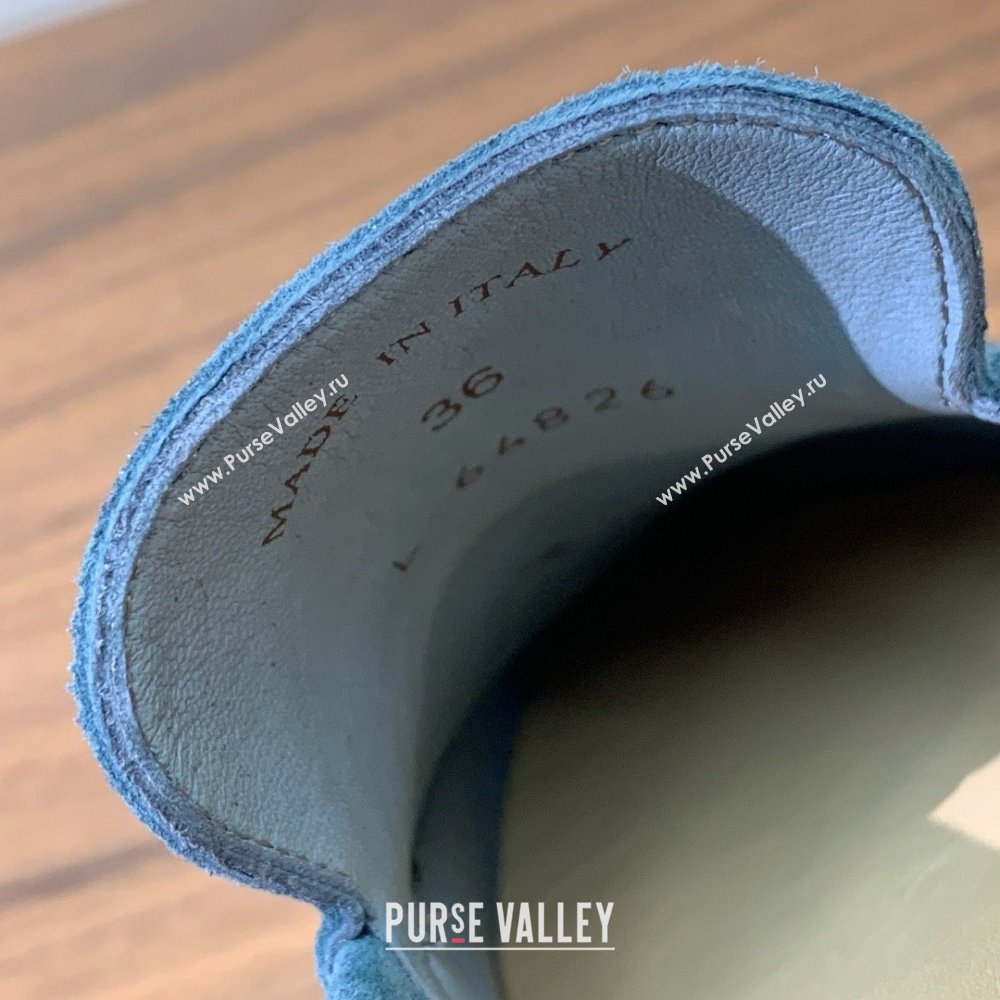 Loro Piana Summer Walk Loafer in Suede LP61903 Haze Blue 2025 (HH-25061903)