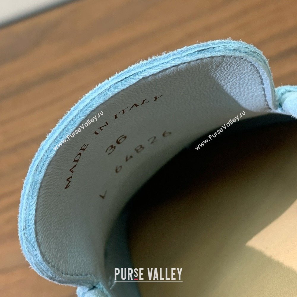 Loro Piana Summer Walk Loafer in Suede LP61904 Light Blue 2025 (HH-25061904)