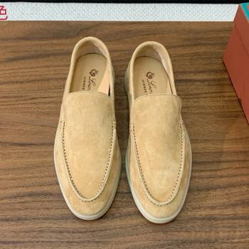 Loro Piana Summer Walk Loafer in Suede LP61905 Sand Beige 2025 (HH-25061905)