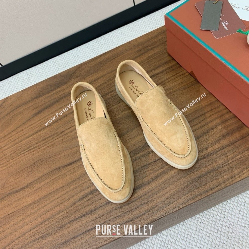 Loro Piana Summer Walk Loafer in Suede LP61905 Sand Beige 2025 (HH-25061905)
