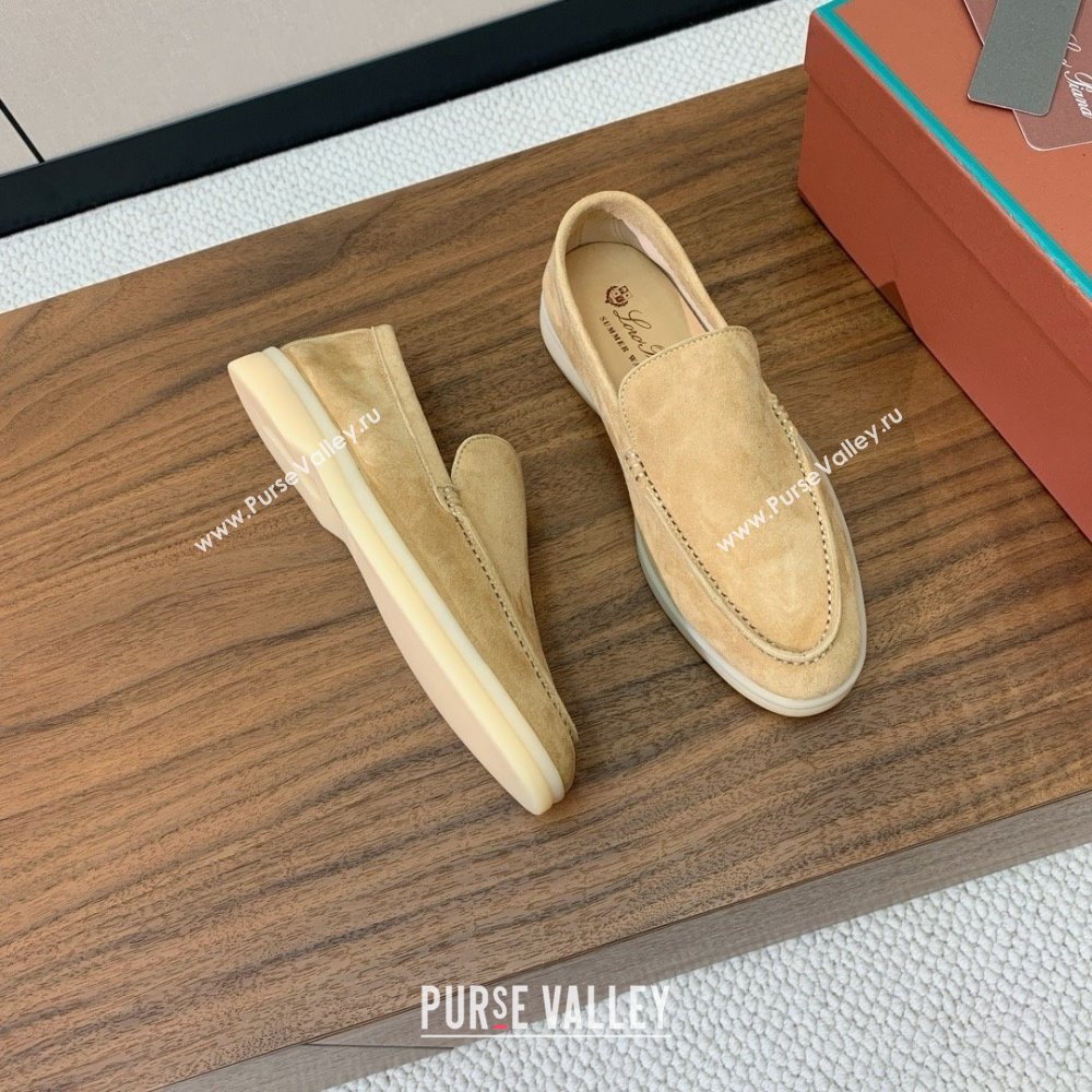 Loro Piana Summer Walk Loafer in Suede LP61905 Sand Beige 2025 (HH-25061905)