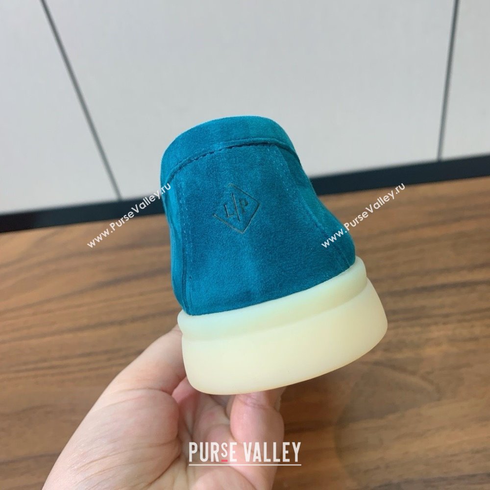 Loro Piana Summer Walk Loafer in Suede LP61910 Sapphire Blue 2025 (HH-25061910)