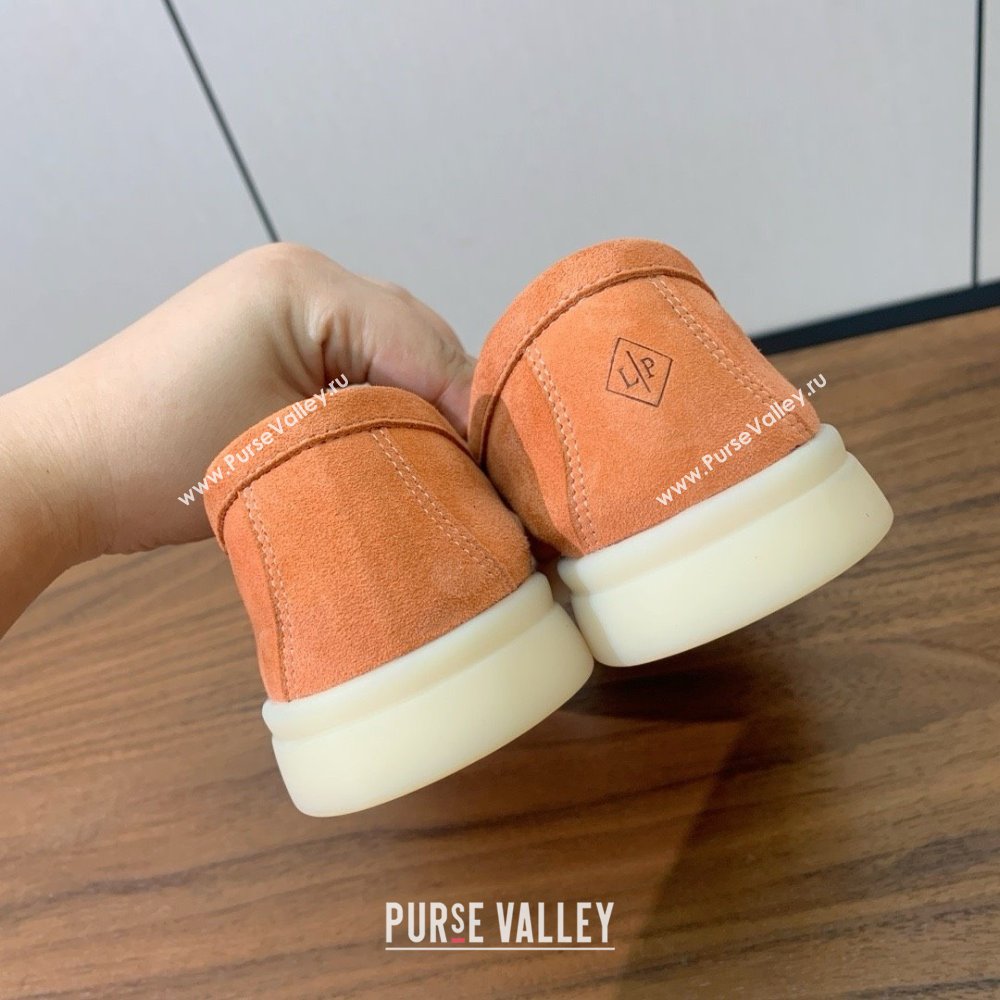 Loro Piana Summer Walk Loafer in Suede LP61911 Light Orange 2025 (HH-25061911)