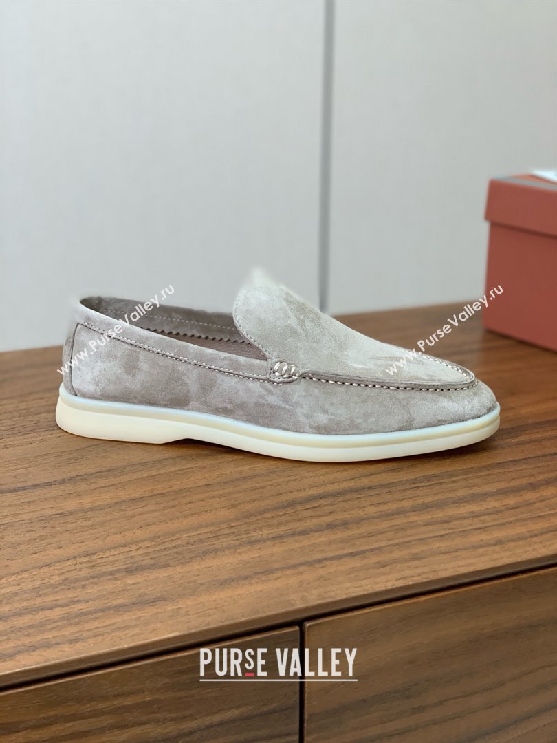 Loro Piana Summer Walk Loafer in Suede LP61825 Dark Khaki 2025 (HH-25061825)