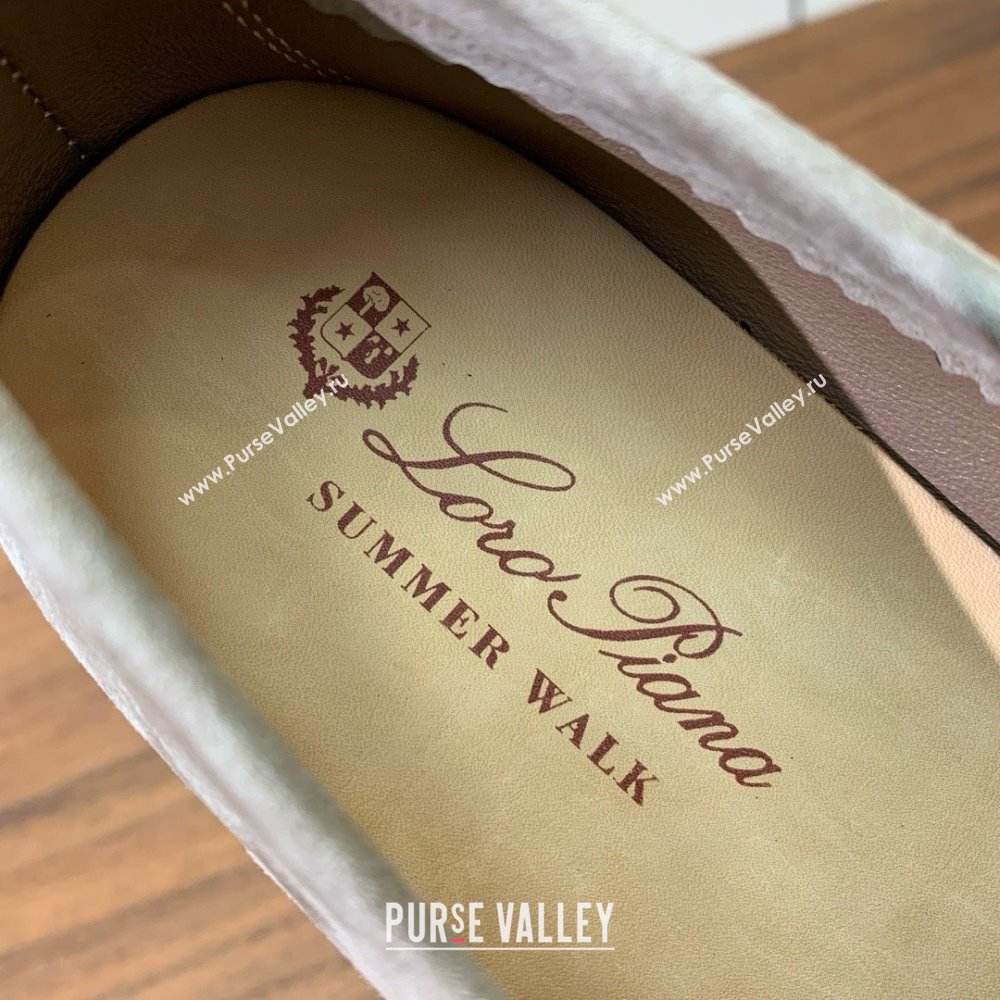 Loro Piana Summer Walk Loafer in Suede LP61825 Dark Khaki 2025 (HH-25061825)