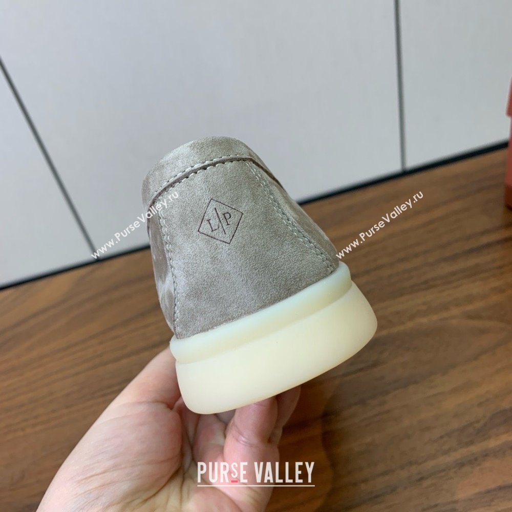 Loro Piana Summer Walk Loafer in Suede LP61825 Dark Khaki 2025 (HH-25061825)