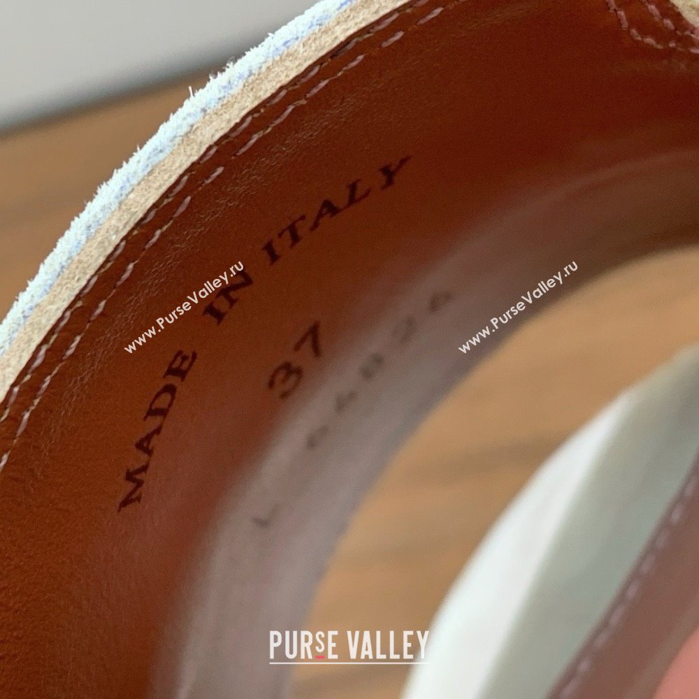 Loro Piana Summer Charms Slides Sandal in Suede LP62019 Apricot 2025 (HH-25062019)