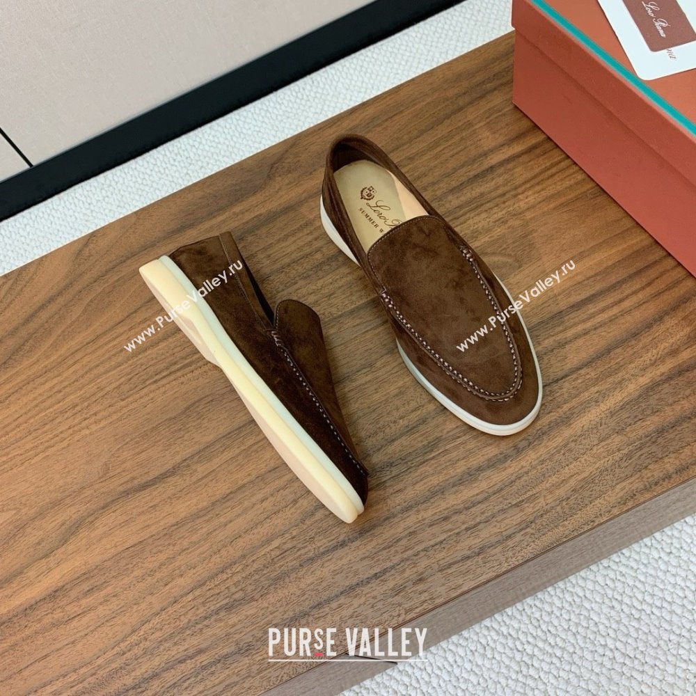 Loro Piana Summer Walk Loafer in Suede LP61827 Brown 2025 (HH-25061827)