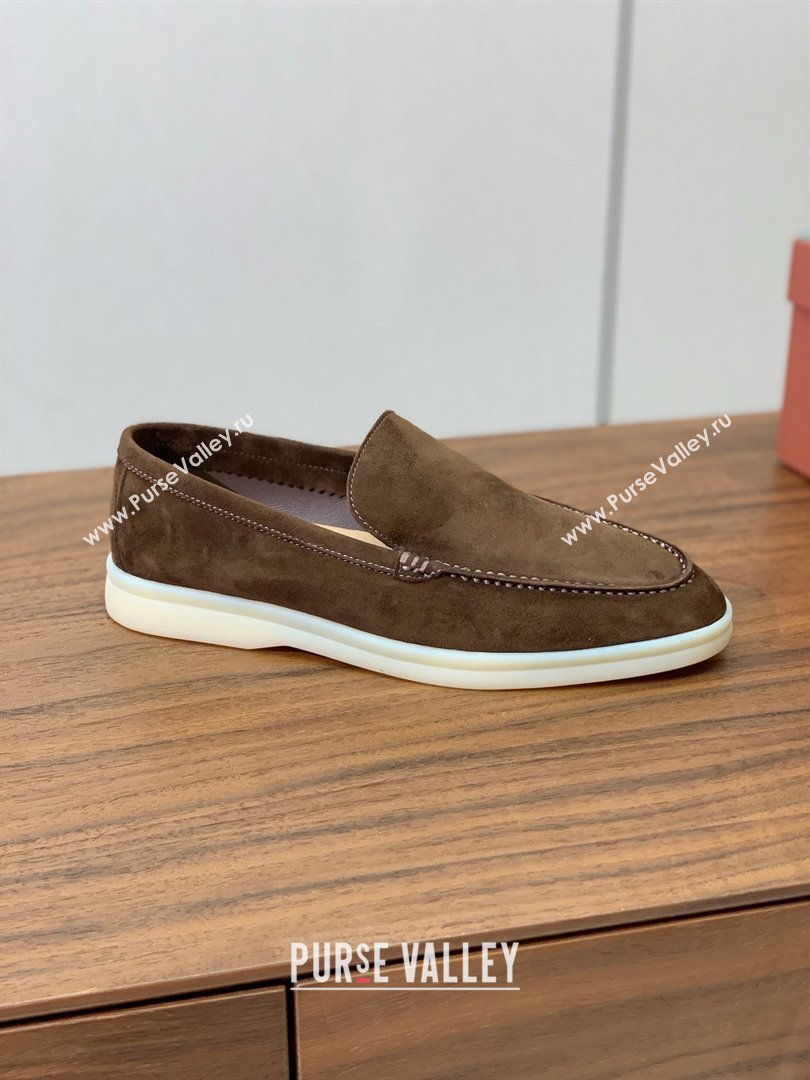 Loro Piana Summer Walk Loafer in Suede LP61827 Brown 2025 (HH-25061827)