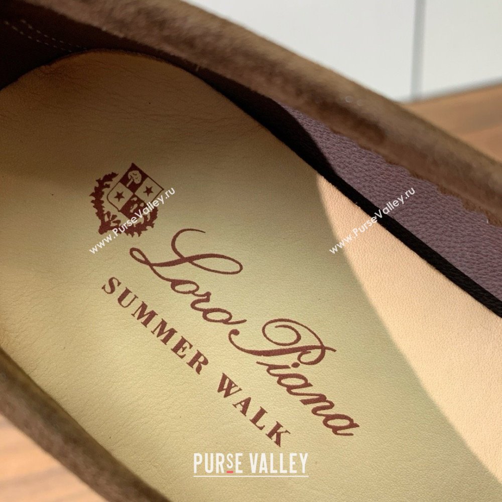 Loro Piana Summer Walk Loafer in Suede LP61827 Brown 2025 (HH-25061827)