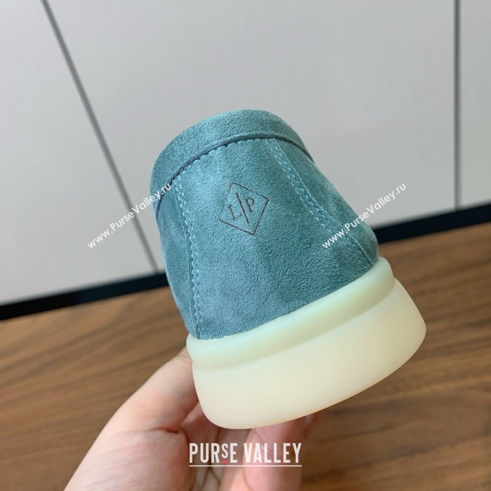 Loro Piana Summer Walk Loafer in Suede LP61828 Blue 2025 (HH-25061828)