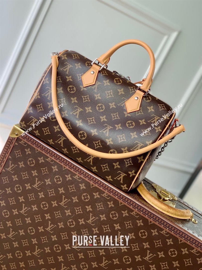 Louis Vuitton Speedy Soft 30 Crafty Bag Monogram Canvas M12803 2024 (K-25061213)